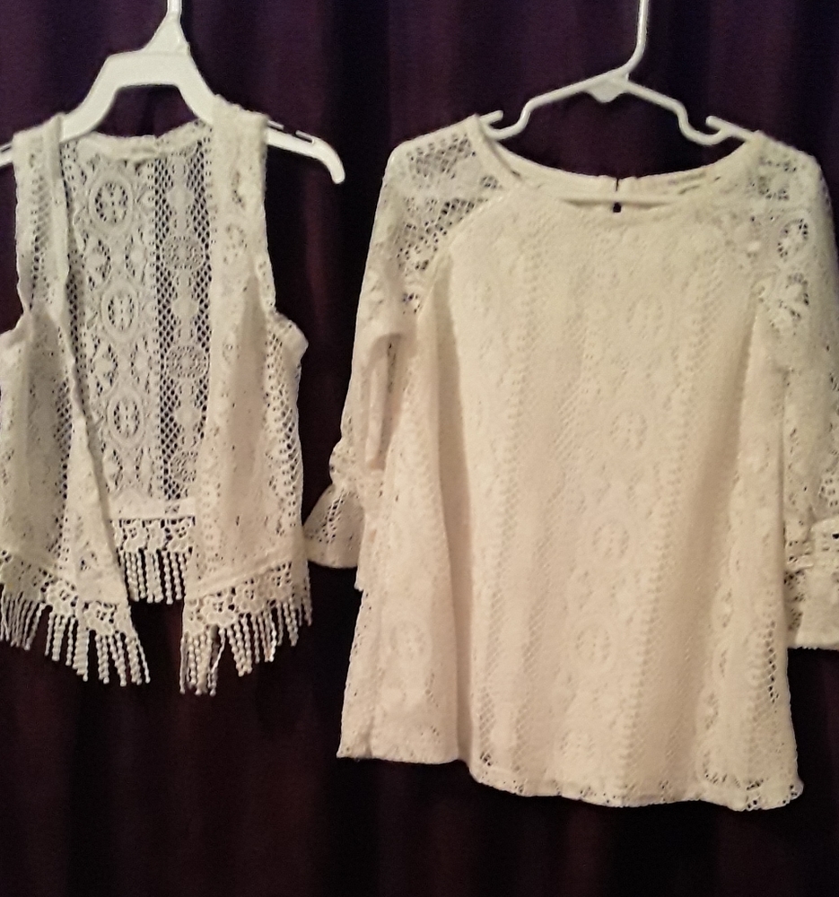 Self Esteem Little Girl's 2 Piece Blouse Set